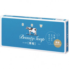 Мыло туалетное COW BRAND "Beauty Soap" аромат жасмина (85г х6шт), 510г,