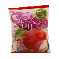 Желе “Yukiguni Aguri” порционное Конняку со вкусом яблока (16г х6шт) 96г,