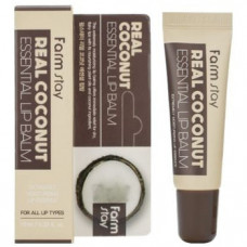 ФМС Бальзам для губ с экстрактом кокоса FarmStay Real Coconut Essential Lip Balm, 10ml