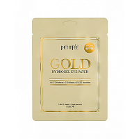 GOLD HYDROGEL EYE PATCH [1 PAIRS] / Гидрогелевые патчи для глаз с коллоидным золотом - Petitfee