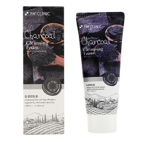 Пенка для умывания - charcoal Cleansing Foam  [3W Clinic]