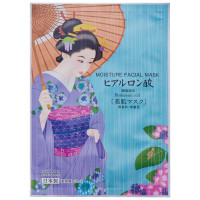 AIM04 AISHODO Maiko Moisture Facial Mask Hyaluronic acid. Увлажняющая маска для лица на основе гиалуроновой кислоты "Майко"