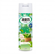 ST Освежитель воздуха для туалета "SHOSHU RIKI" (аэрозоль для туалета с антибактериальным эффектом «Мята и Яблоко») 365 мл