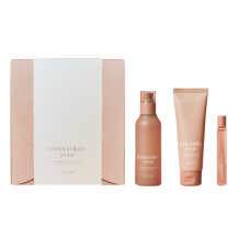 JUL7ME Remember Me Perfume Set (80ml*100ml*11ml) Подарочный набор для волос цветочный (Розовый)