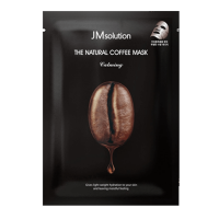 JM SOLUTION THE NATURAL COFFEE MASK CALMING Успокаивающая тканевая маска с кофем 30мл