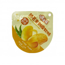 Конфета желейная Mango Flavor Gummy со вкусом жёлтого манго GuandongLefen, 80г,