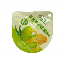 Конфета желейная Mango Flavor Gummy со вкусом зелёного манго GuandongLefen, 80г,