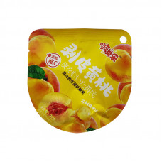 Конфета желейная Yellow Peach Flavor Gummy со вкусом жёлтого персика GuandongLefen, 80г, 