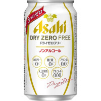  Пиво безалкогольное Asahi Dry Zero 0.0 350мл , ж/б 2,1л, 1/4 -А 1 шт