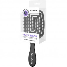 Solomeya Wet Detangler Brush Paddle Grape / Расческа для сухих и влажных волос c ароматом винограда 