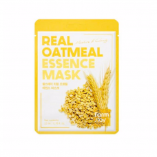 FARMSTAY Real Essence Mask Oatmeal 10шт*23мл Тканевая маска для лица с экстрактом овса
