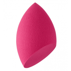 Спонж косметический для макияжа лица срезанный розовый PINK, в упаковке 6см 