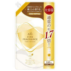 NS FAFA JAPAN Fine Fragrance Ciel Парфюмированный кондиционер-ополаскиватель для белья, с ароматом лимона, зеленого яблока, фрезии, цикламена и сирени, сменная упаковка с крышкой, 840мл. 