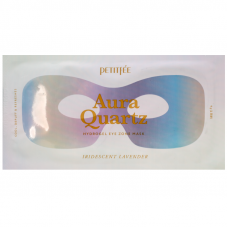 PETITFEE Aura Quartz Hydrogel Eye Zone Mask Iridescent Lavender 1шт Гидрогелевая маска для области вокругглаз с жемчужным протеином и лавандой