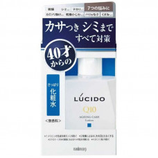 "Mandom" "Lucido" Освежающий лосьон для лица с коэнзимом Q10 (40+) 110мл