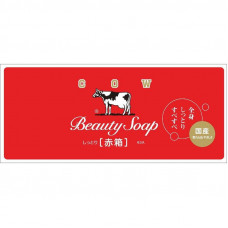 Мыло туалетное COW BRAND "Beauty Soap" аромат роз (90г х6шт), 540г,