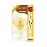 NS FAFA JAPAN Fine Fragrance Ciel Парфюмированный кондиционер-ополаскиватель для белья, с ароматом лимона, зеленого яблока, фрезии, цикламена и сирени, сменная упаковка с крышкой 840мл. (набор из 2шт.).