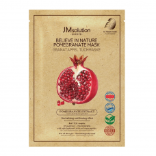 JM SOLUTION SELFIE NOURISHING POMEGRANATE MASK Питательная маска с экстрактом граната 30мл