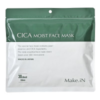 m01 Make in cica moist face mask. Увлажняющая маска на основе cica (на основе центеллы азиатской) 30 шт.