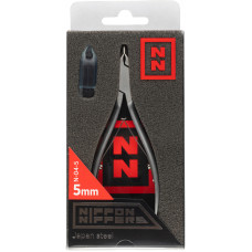 Nippon Nippers Кусачки для кутикулы, NN_N-04-5, лезвие 5 мм, двойная пружина