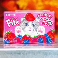 Резинка жевательная FIT`S Funny&Berry ягодная, Lotte, 24.6 г,