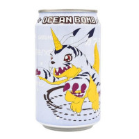 Лимонад "Digimon Gabumon" Ocean Bomb со вкусом черники, ж/б 330мл,