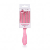 Solomeya Wet Detangler Mini Brush Rectangular Strawberry / Расческа для сухих и влажных волос Прямоугольная мини с ароматом Клубники