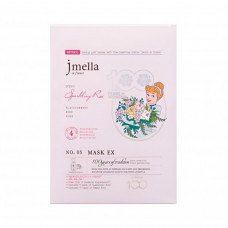 JMELLA IN FRANCE SPARKLING ROSE MASK EX x DISNEY 100 Тканевая маска для лица "Сверкающая роза" (Золушка) 30мл*10шт