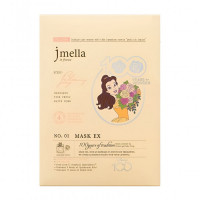 JMELLA IN FRANCE BLOOMING PEONY MASK EX x DISNEY 100 Тканевая маска для лица "Цветущий пион" (Белла) 30мл*10шт