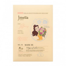 JMELLA IN FRANCE BLOOMING PEONY MASK EX x DISNEY 100 Тканевая маска для лица "Цветущий пион" (Белла) 30мл*10шт