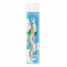 Solomeya Пилка для ногтей Flower dragon 180/220 / Flower dragon Nail File, 1 шт.