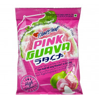 Конфета карамельная соленая Hartbeat Salt Pink Guava Candy гуава и витамин С, м/у 120г