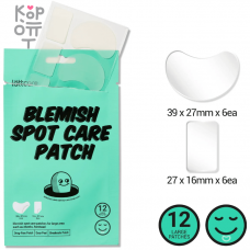 Lattcare Blemish Spot Care Patch Патчи точечные от воспалений , 12 шт