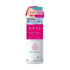 MEISHOKU Ceracolla Super Moisturizing Lotion Глубокоувлажняющий лосьон для сухой кожи лица, с церамидами и коллагеном, без аромата, 180мл.