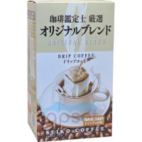 Кофе молотый Seiko Coffee Дрип-бэг Original blend (24 шт/уп) к/к 192г