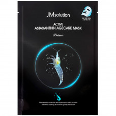 JM SOLUTION ACTIVE ASTAXANTHIN AGECARE MASK PRIME Тканевая омолаживающая маска с астаксантином 30мл