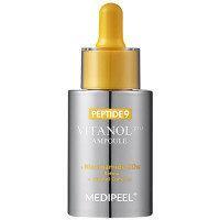 MEDI-PEEL Peptide 9 Vitanol Ampoule PRO (30ml) Лифтинг-сыворотка для ровного тона и сияния