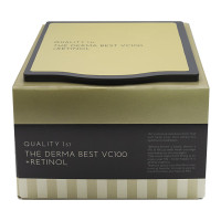  Quality 1st the derma best. vc100+retinol.Омолаживающая маска бэст для дермы с витамином с 100+ретинол. 20 шт