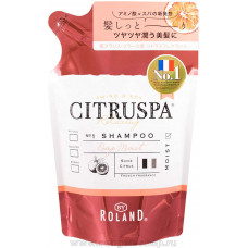 COSMETEX ROLAND Citruspa Moist Восстанавливающий и увлажняющий шампунь для волос, на основе натуральных растительных масел и морских минералов, с цветочно-цитрусовым ароматом, мягкая упаковка, 400мл.