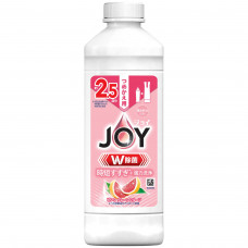 P&G Joy Дезинфицирующее средство для мытья посуды с ароматом розового грейпфрута, запасной флакон с крышкой 670мл.