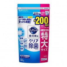 KAO Cucute For Dishwasher Citric Acid Effect Порошок для посудомоечных машин, с лимонной кислотой и ароматом грейпфрута, мягкая zip-упаковка, 900г.