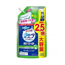 LION Look Plus For Toilet Cool Citrus Чистящая и дезинфицирующая спрей-пенка для туалета, аромат: цитрусовая прохлада, сменная упаковка с крышкой 640г.