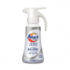 KAO Attack Zero One Hand Type Жидкое средство для стирки суперконцентрированное, антибактериальное, с ароматом листвы и морского бриза, флакон с дозатором 400г.