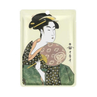MITOMO Royal Jelly + Cherry Blossoms Facial Mask Маска для лица с экстрактом цветков сакуры и маточным молочком, 1шт.