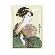 MITOMO Royal Jelly + Cherry Blossoms Facial Mask Маска для лица с экстрактом цветков сакуры и маточным молочком, 1шт.