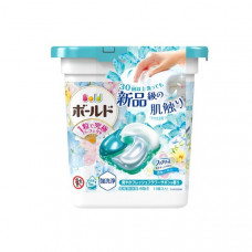 P&G Bold Gel Ball Fresh Flower Sabon Капсулы для стирки белья 4 в 1 с кондиционером, с освежающим ароматом цветочного мыла, запасной блок 70шт.
