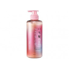 KRACIE Ichikami The Premium Silky Smooth Treatment Восстанавливающий бальзам-ополаскиватель для гладких, шелковистых волос, с глубоким ароматом цветущей вишни, помпа 480г.