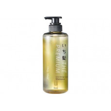 KRACIE Ichikami The Premium Shiny Moist Shampoo Восстанавливающий и увлажняющий шампунь для волос, с глубоким ароматом цветущей вишни, помпа 480мл.