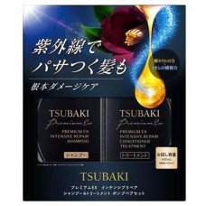 FINETODAY Tsubaki Набор для восстановления и предотвращения повреждений волос с ароматом листьев камелии: шампунь 400мл.+кондиционер 400мл.