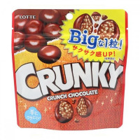 Шоколад Кранки хрустящий Big Pouch большой пакет, Lotte 72г